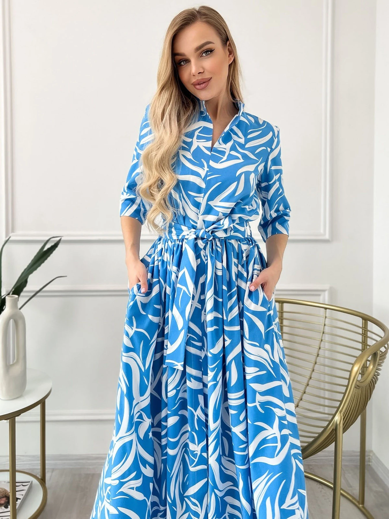Сукні ISSA Plus модель 13814_blue Сукні ISSA Plus модель 13814_blue Фото