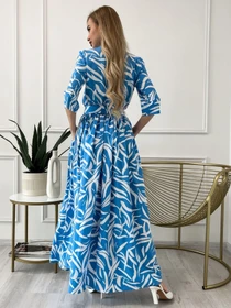Сукні ISSA Plus модель 13814_blue Фото