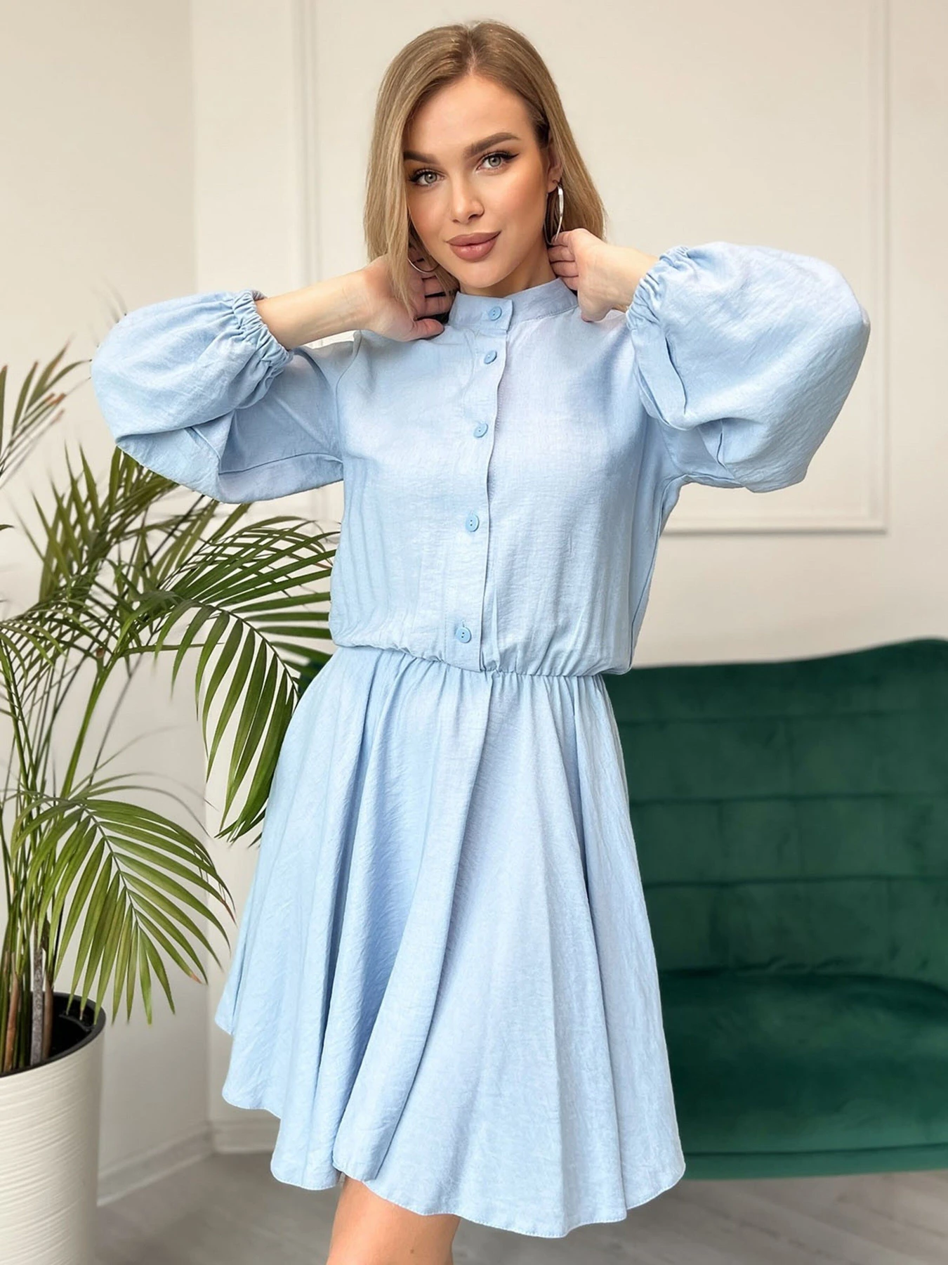 Платья ISSA Plus модель 13816_blue Платья ISSA Plus модель 13816_blue Фото