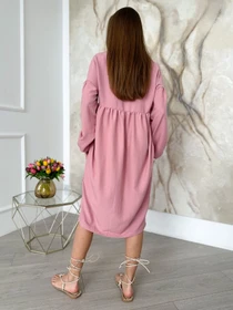 Сукні ISSA Plus модель 13817_pink Фото
