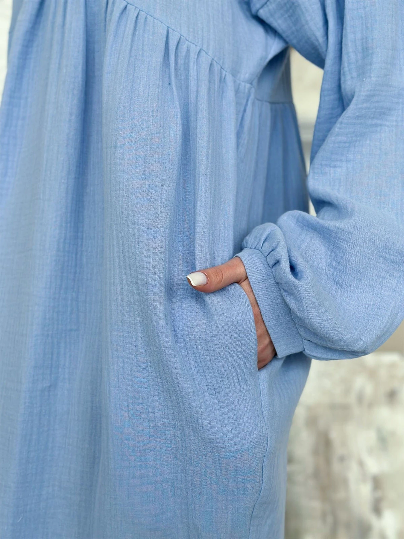 Платья ISSA Plus модель 13818_blue Фото