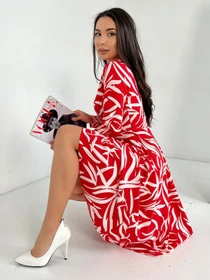 Сукні ISSA Plus модель 13819_red Фото