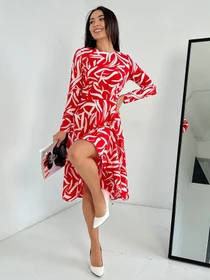 Сукні ISSA Plus модель 13819_red Фото
