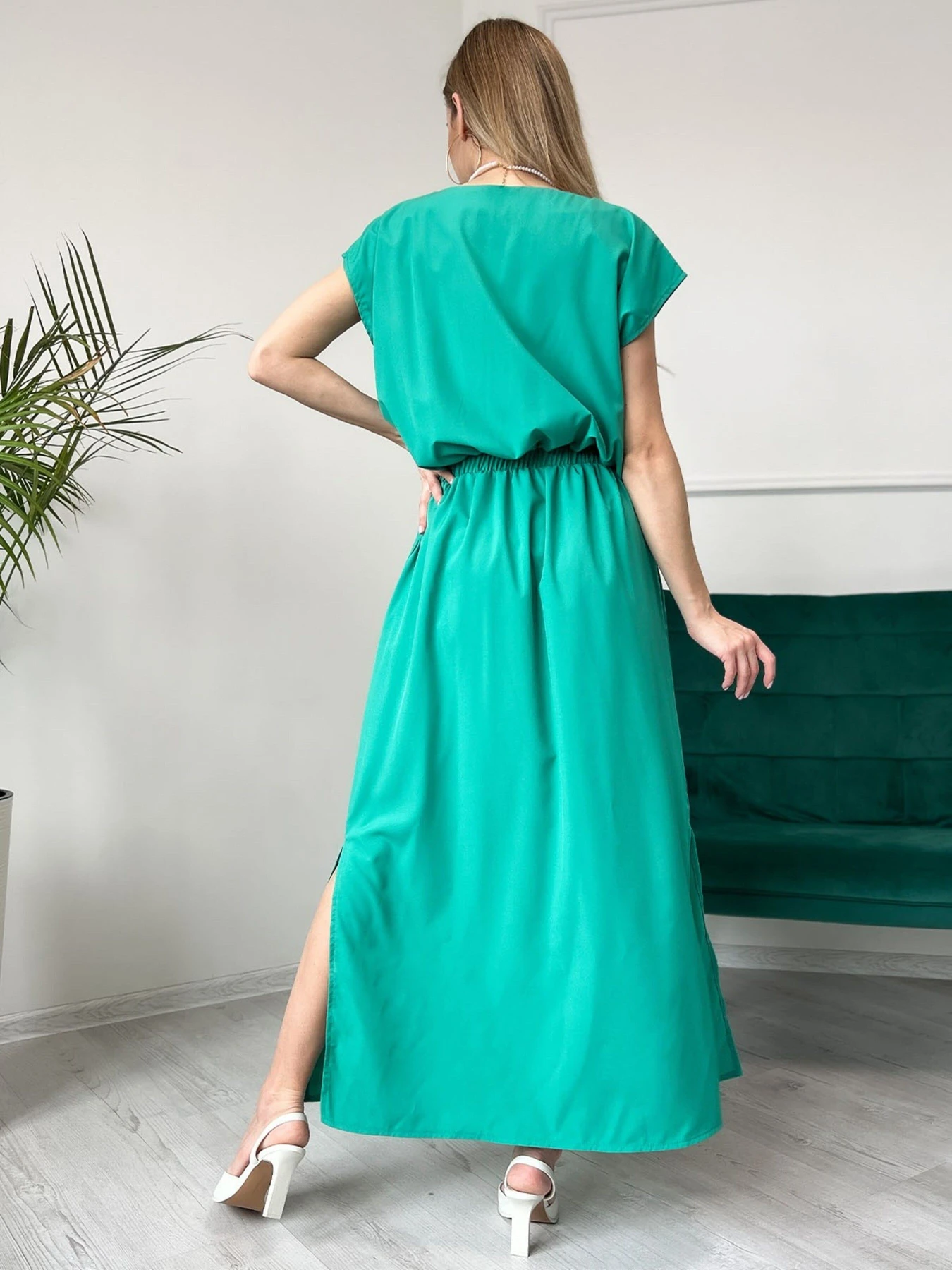 Сукні ISSA Plus модель 13830_green Фото