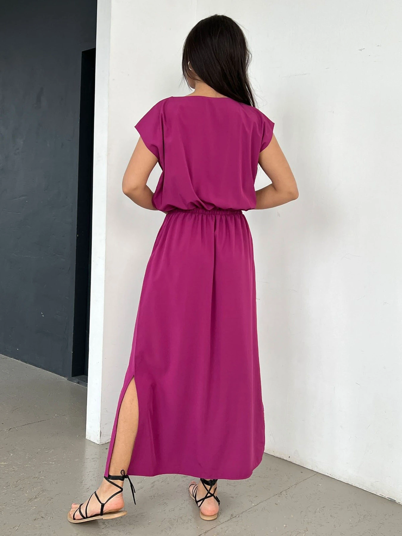 Сукні ISSA Plus модель 13830_purple Фото