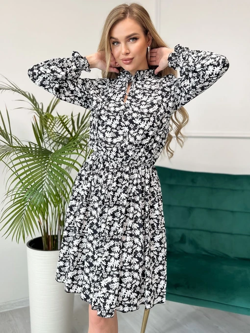 Платья ISSA Plus модель 13837_black Фото