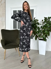 Сукні ISSA Plus модель 13841_black Фото