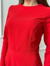 Сукні ISSA Plus модель 13842_red Фото
