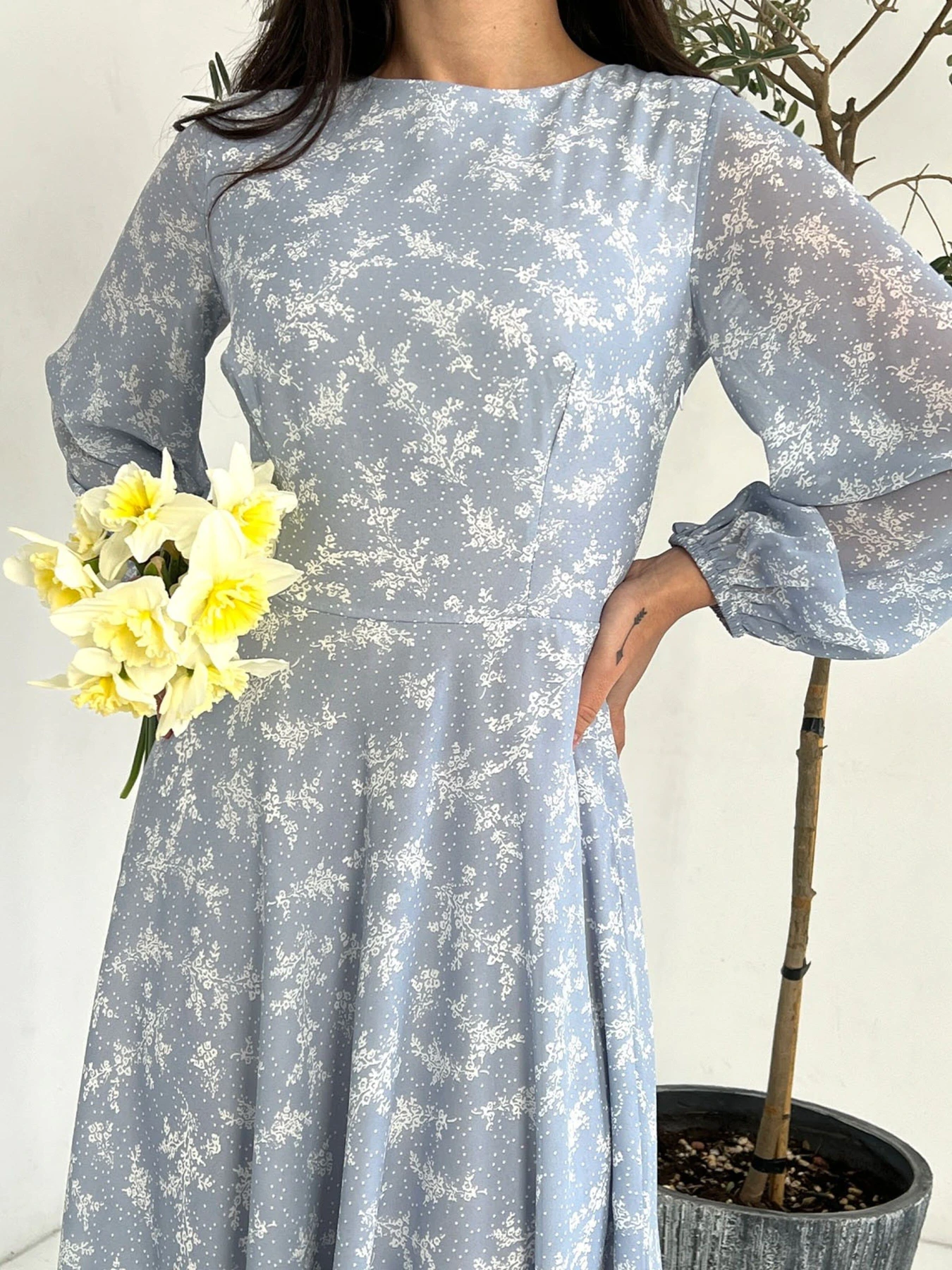Платья ISSA Plus модель 13846_grey Платья ISSA Plus модель 13846_grey Фото