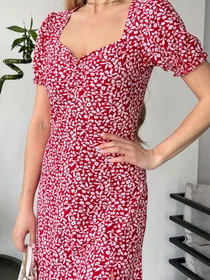 Платья ISSA Plus модель SA-151_red Фото