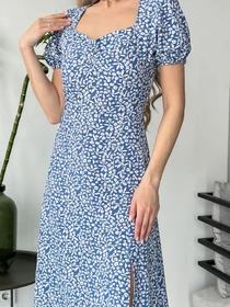 Платья ISSA Plus модель SA-151_blue Фото
