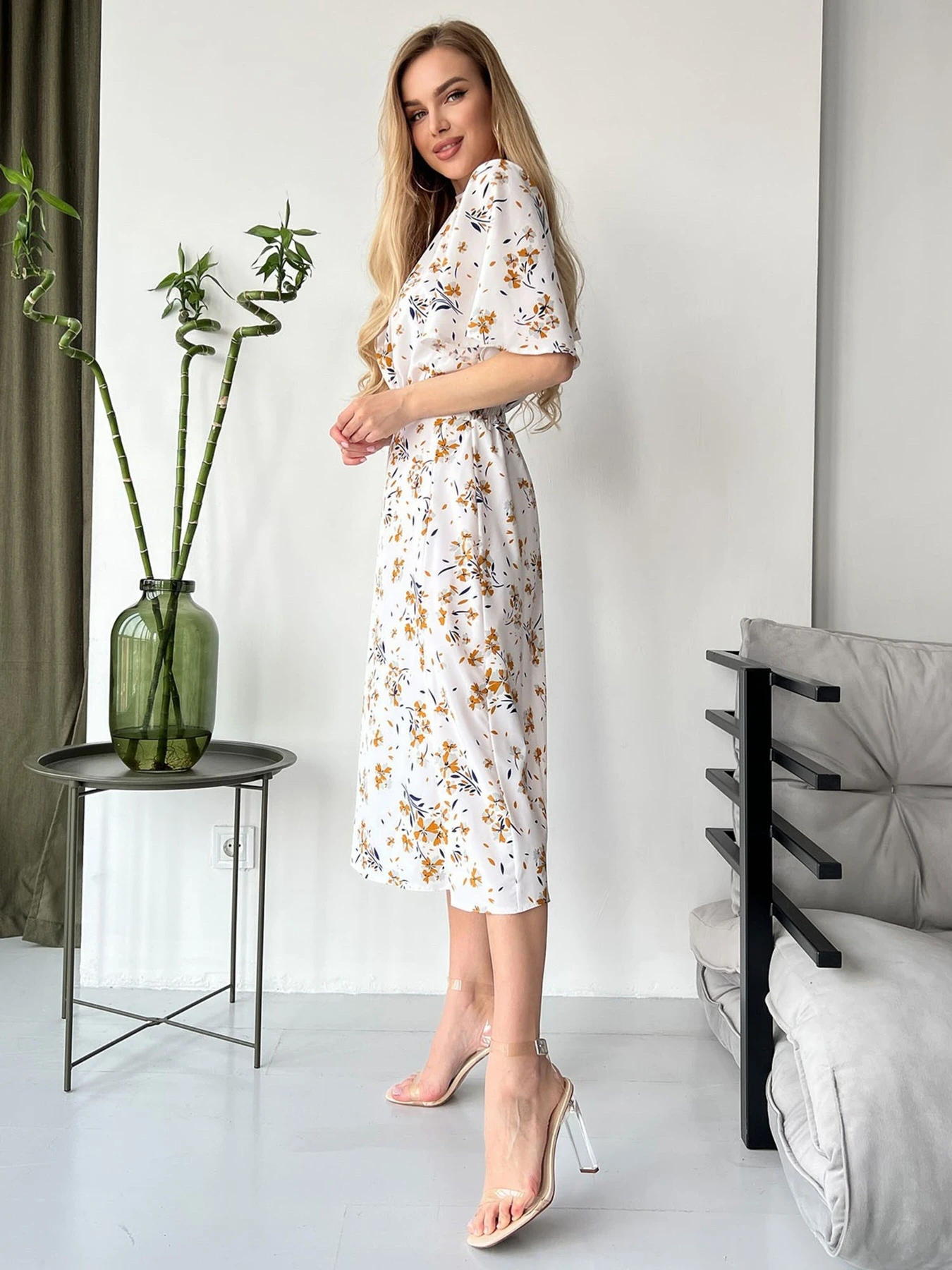 Сукні ISSA Plus модель SA-459_beige Фото