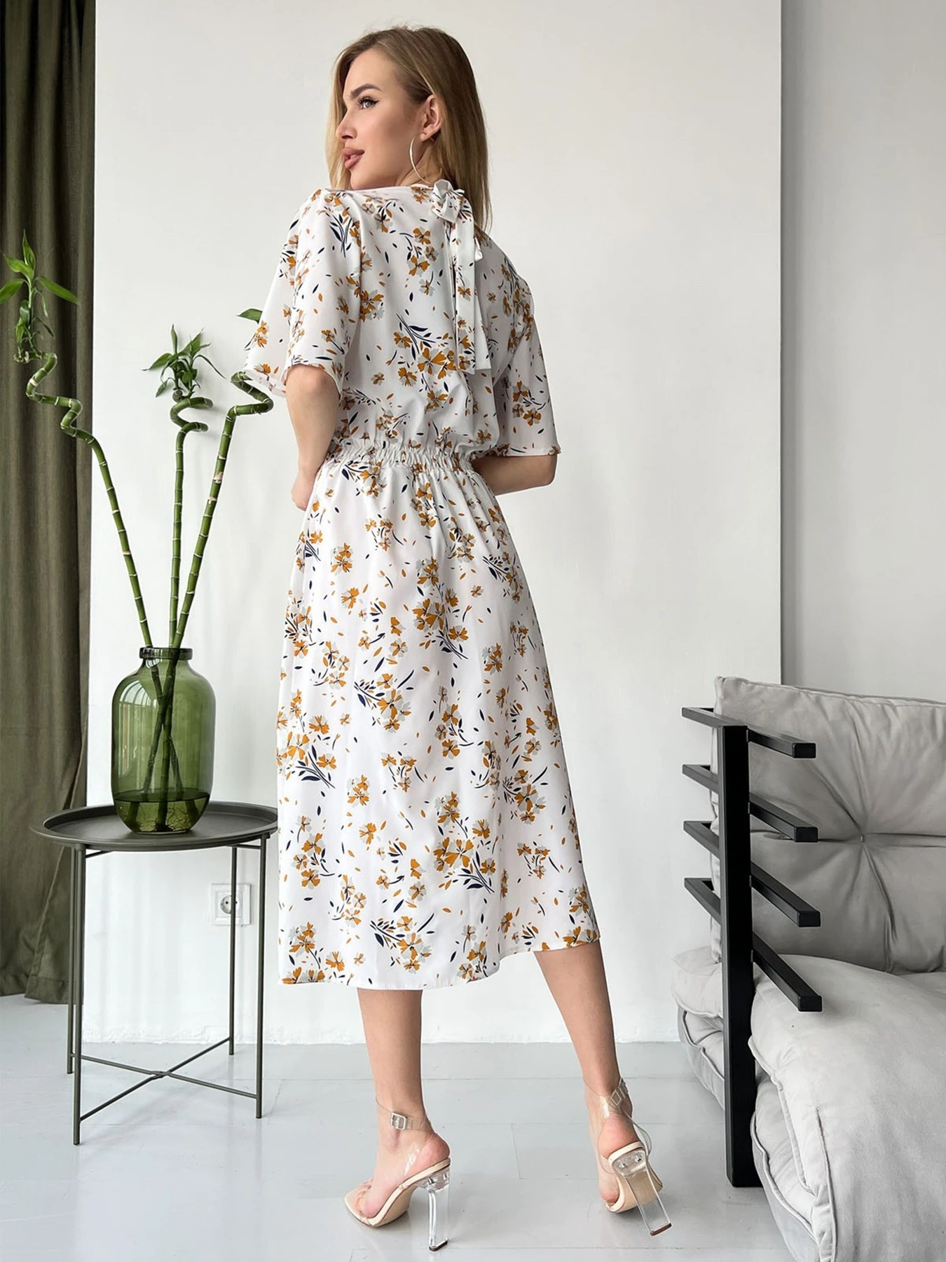 Сукні ISSA Plus модель SA-459_beige Фото