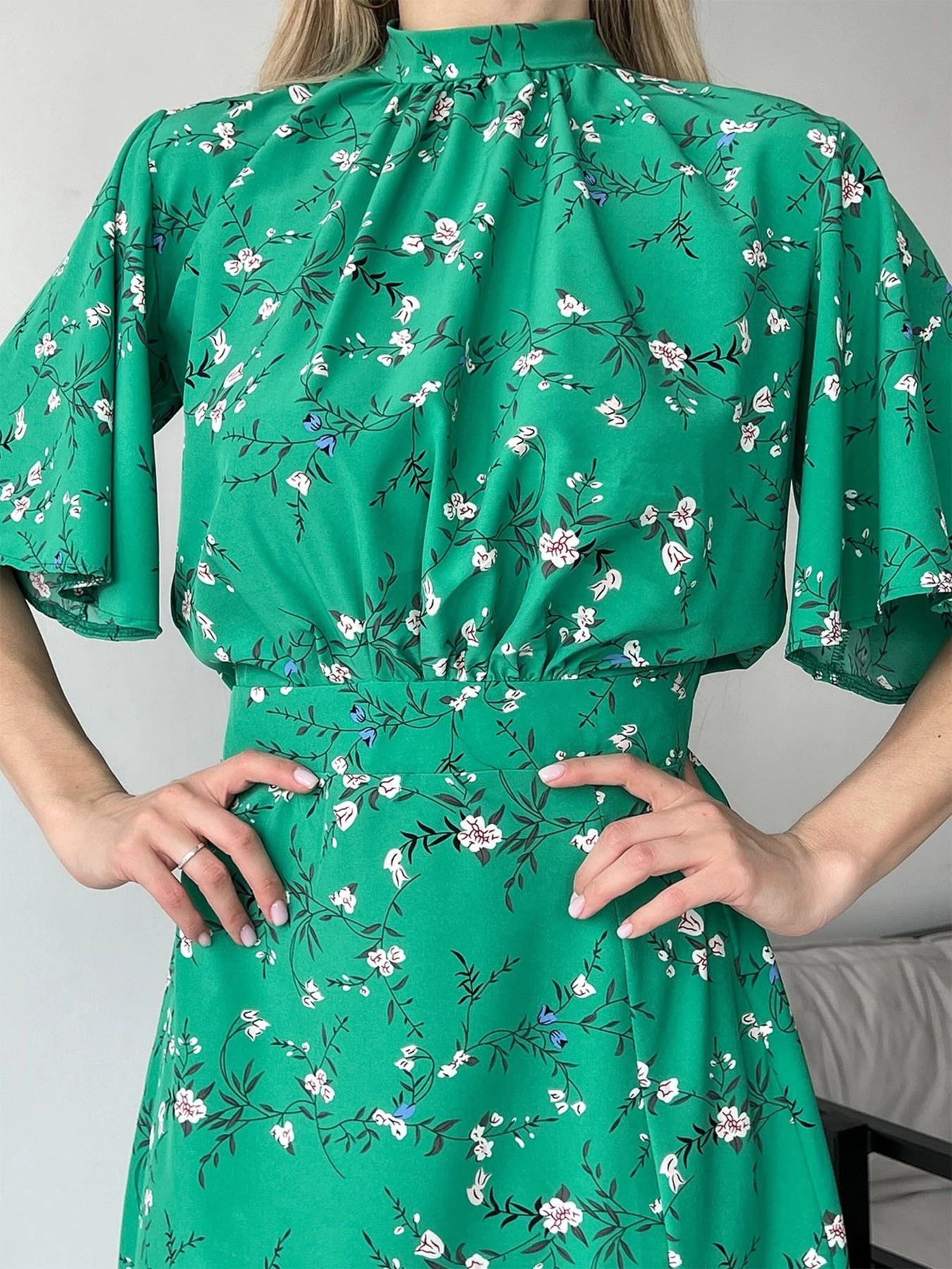 Сукні ISSA Plus модель SA-459_green Фото
