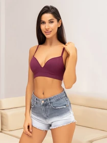 Нижнее белье ISSA Plus модель BL2-677_purple Фото