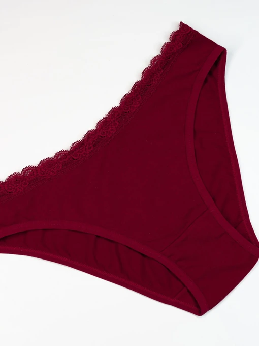 Нижня білизна ISSA Plus модель BL2-689_burgundy Фото