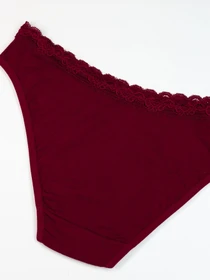 Нижня білизна ISSA Plus модель BL2-689_burgundy Фото