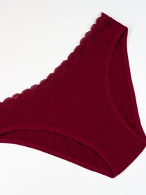 Нижня білизна ISSA Plus модель BL2-689_burgundy Фото