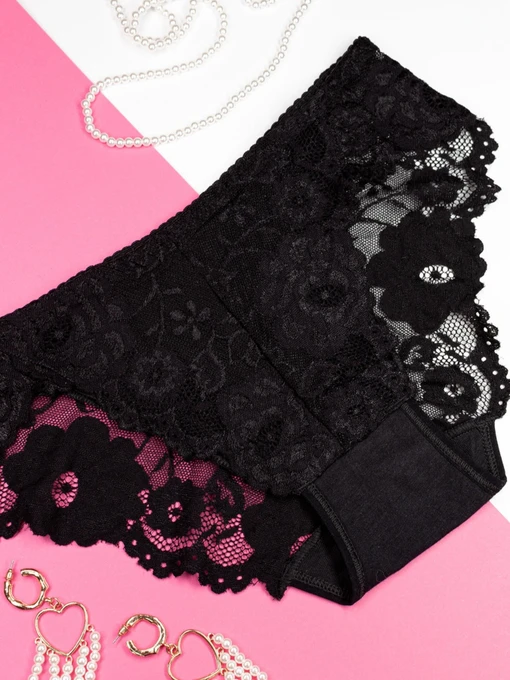 Нижня білизна ISSA Plus модель BL2-693_black Фото