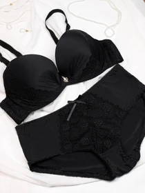 Нижня білизна ISSA Plus модель BL2-701_black Фото