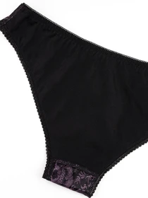 Нижня білизна ISSA Plus модель BL2-710_blacklilac Фото