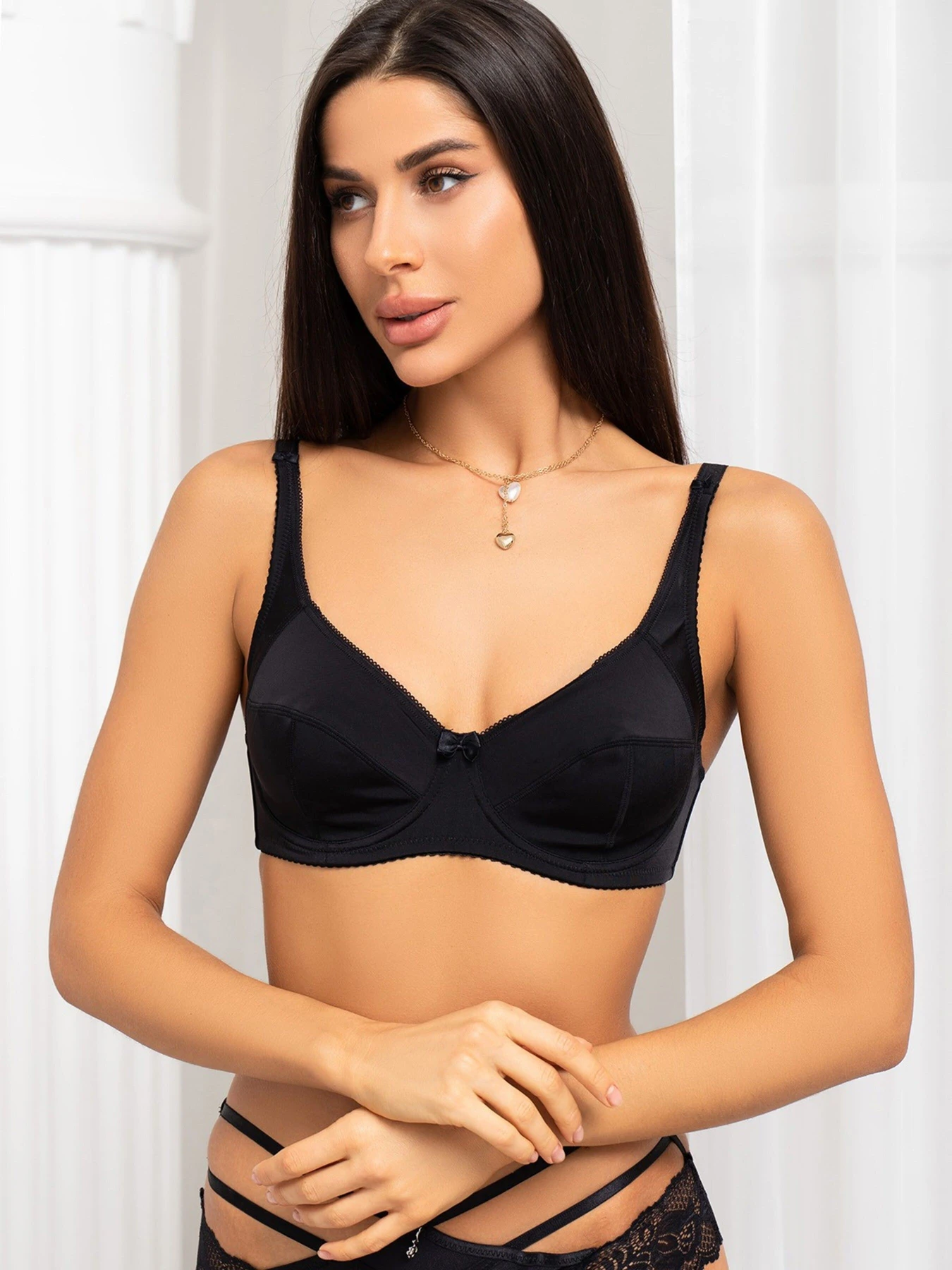 Нижня білизна ISSA Plus модель BL2-718_black Фото