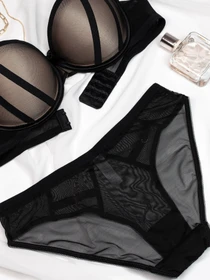 Нижня білизна ISSA Plus модель BL2-725_black Фото