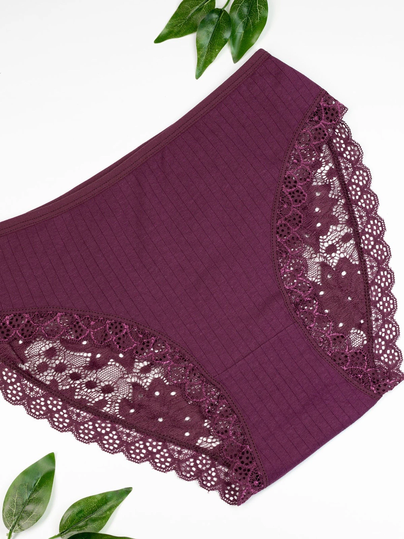 Нижня білизна ISSA Plus модель BL2-731_burgundy Фото
