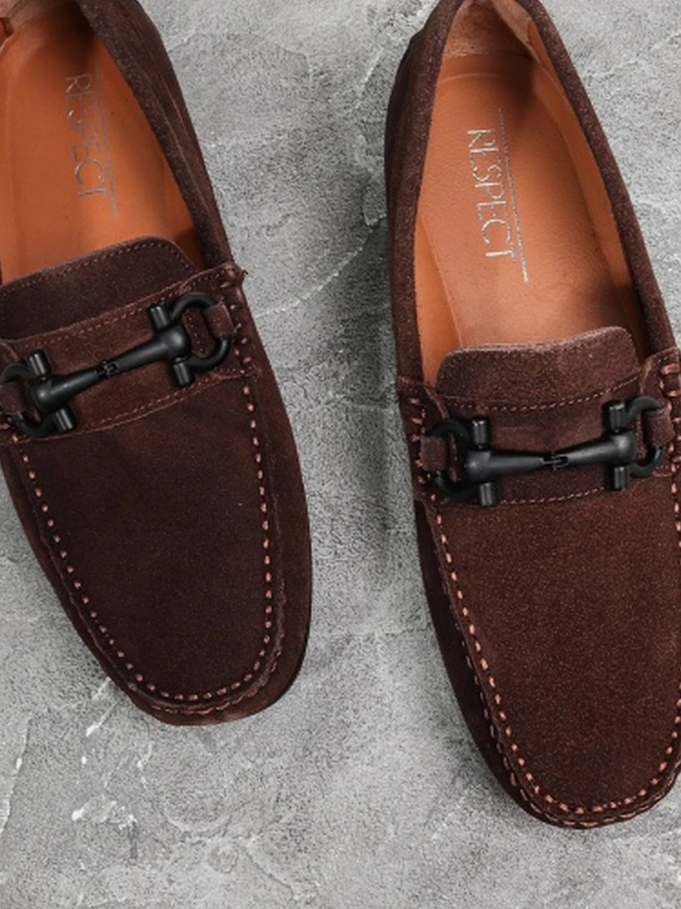 Слипоны и мокасины Respect модель 9907_BROWN Фото