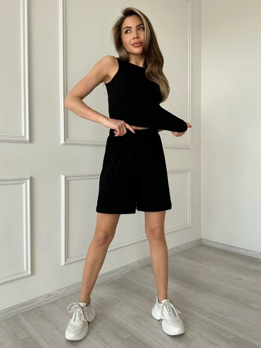 Костюми ISSA Plus модель 13825_black Фото