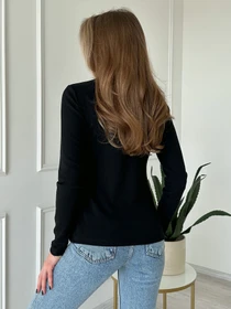 Светри та кардигани ISSA Plus модель 13826_black Фото