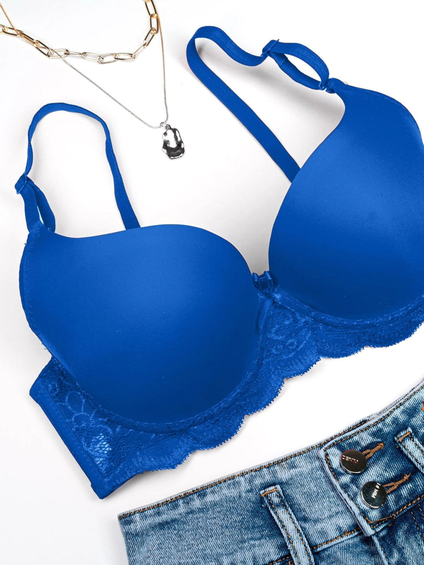 Нижнее белье ISSA Plus модель BL2-702_blue Фото