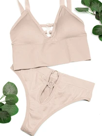 Нижня білизна ISSA Plus модель BL2-738_beige Фото