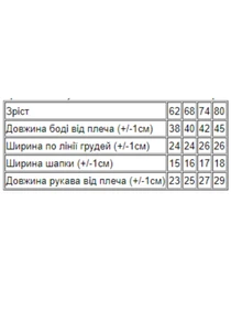 Одяг для немовлят Носи своє модель 5053-023-33-4-molochnij-bichok Фото