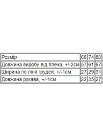 Комбинезоны Носи своє модель 5001-025-33-4-mentol Фото