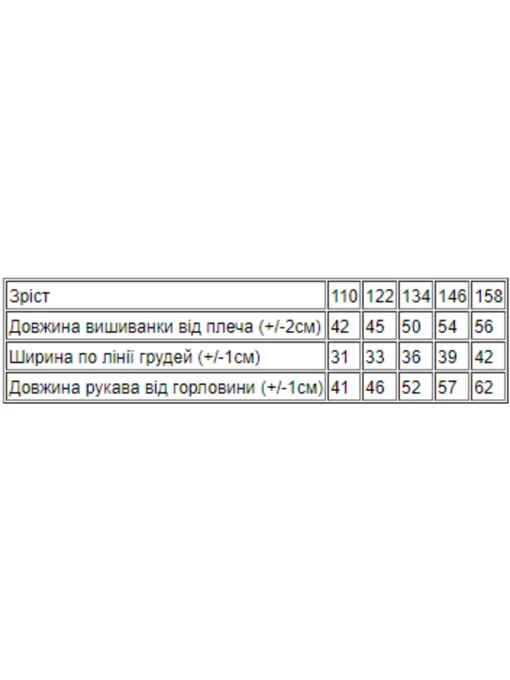 Бавовняна Дитяча Вишита сорочка Носи своє фото 2