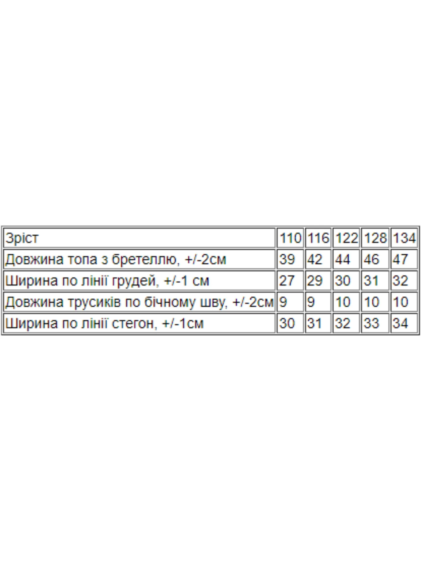 Нижнее белье Носи своє модель 6345-036-33-popelqsta-troqnda-polunichki Фото