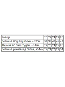 Одежда для младенцев Носи своє модель 9511-063-5-goroh-graft Фото