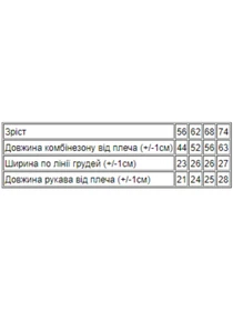 Одежда для младенцев Носи своє модель 5032-001-33-4-blakitnij-kotik Фото