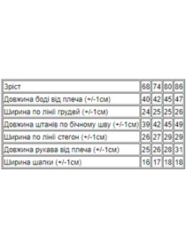 Одежда для младенцев Носи своє модель 5052-023-33-4-blakitnij-bichok Фото