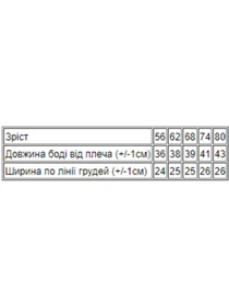 Одяг для немовлят Носи своє модель 5059-036-mentol Фото