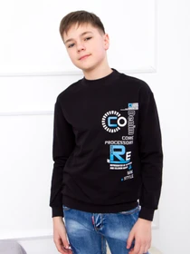 Худі та світшоти Носи своє модель 6235-057-33-chornij Фото
