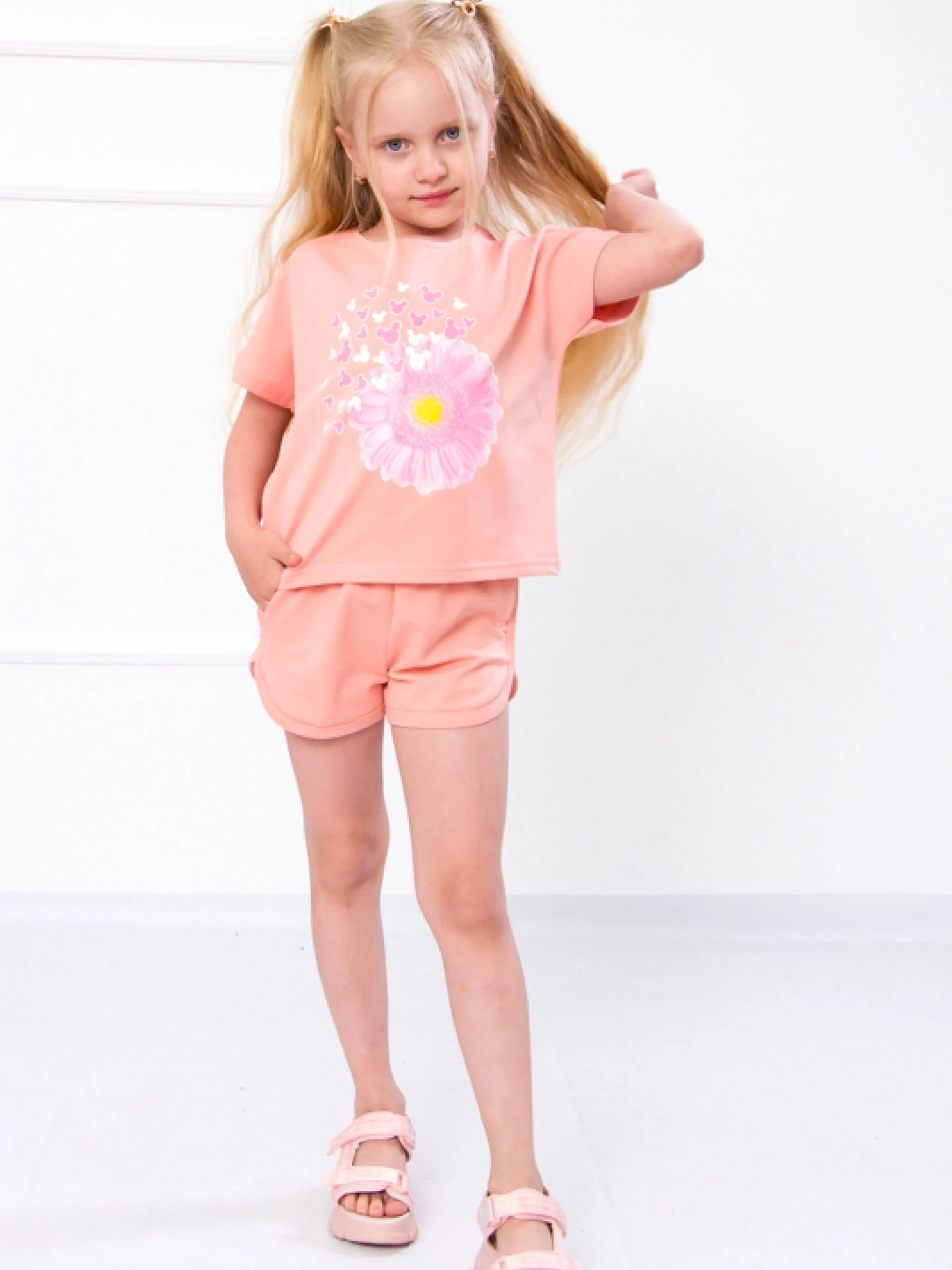 Костюмы Носи своє модель 6243-057-33-1-persik-gerbera Костюмы Носи своє модель 6243-057-33-1-persik-gerbera Фото