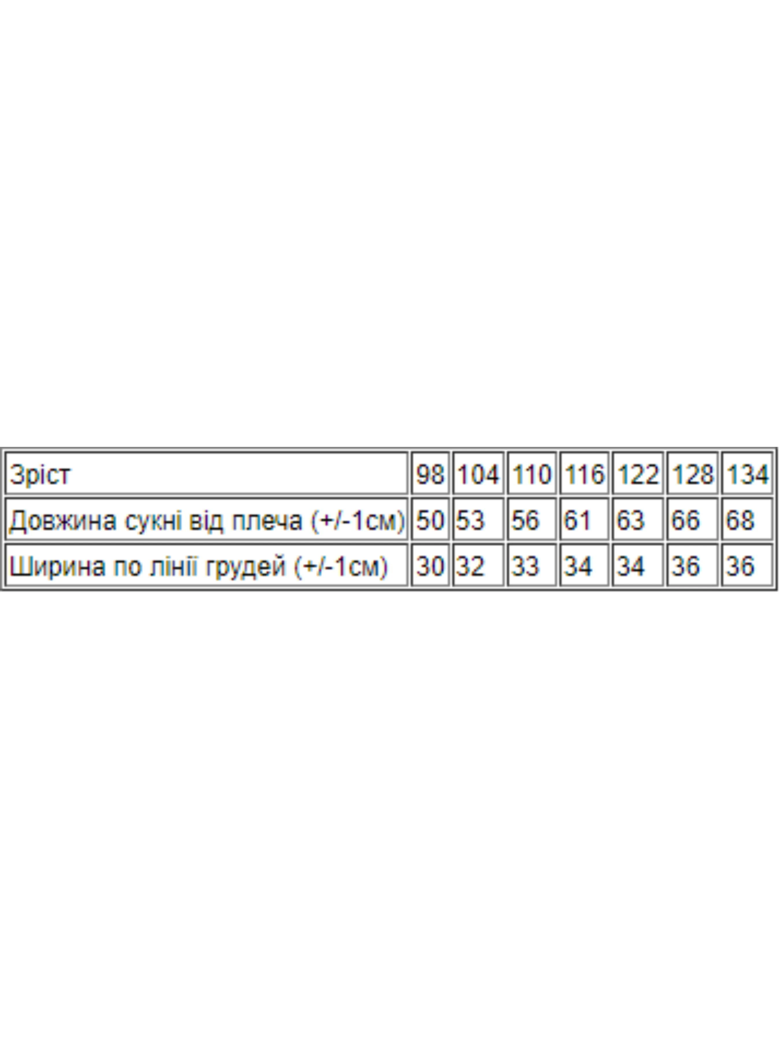 Бавовняна Дитяча Сукня міні Носи своє фото 3
