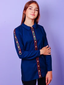 Сорочки Носи своє модель 6137-081-chornilxno-sinj Фото