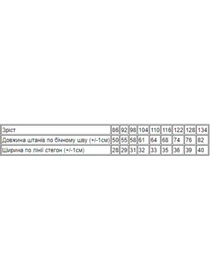 Брюки Носи своє модель 6155-023-33-1-blakitnij-nadpisi Фото
