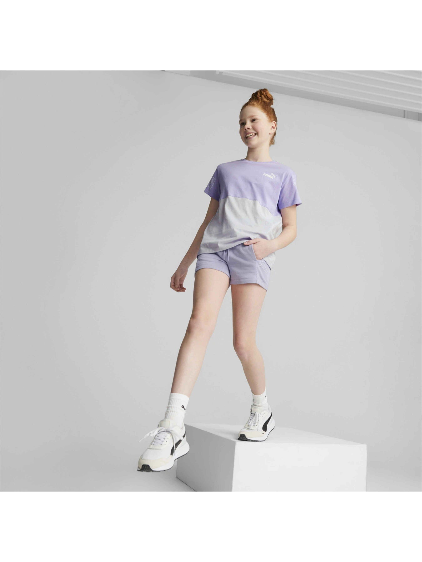 Шорти PUMA Power High-waist Shorts модель 673553 Шорти PUMA Power High-waist Shorts модель 673553 Фото