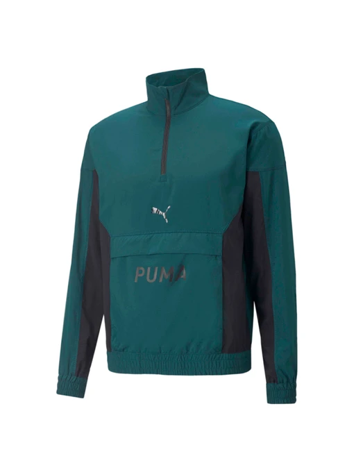 Куртки и дубленки PUMA Fit Woven 1/2 Zip модель 522129 Фото
