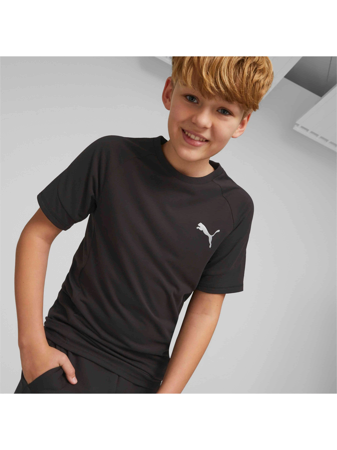Футболки и поло PUMA Evostripe Tee модель 673187 Футболки и поло PUMA Evostripe Tee модель 673187 Фото
