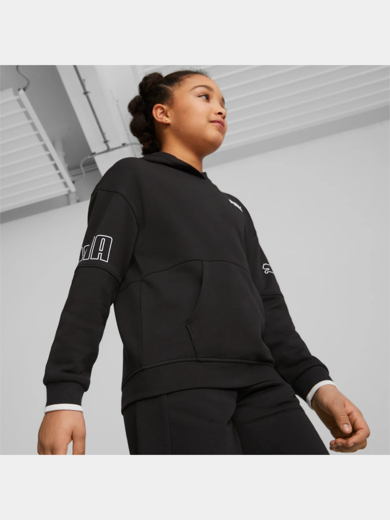Худи и свитшоты PUMA Power Colorblock Hoodie модель 673549 Худи и свитшоты PUMA Power Colorblock Hoodie модель 673549 Фото